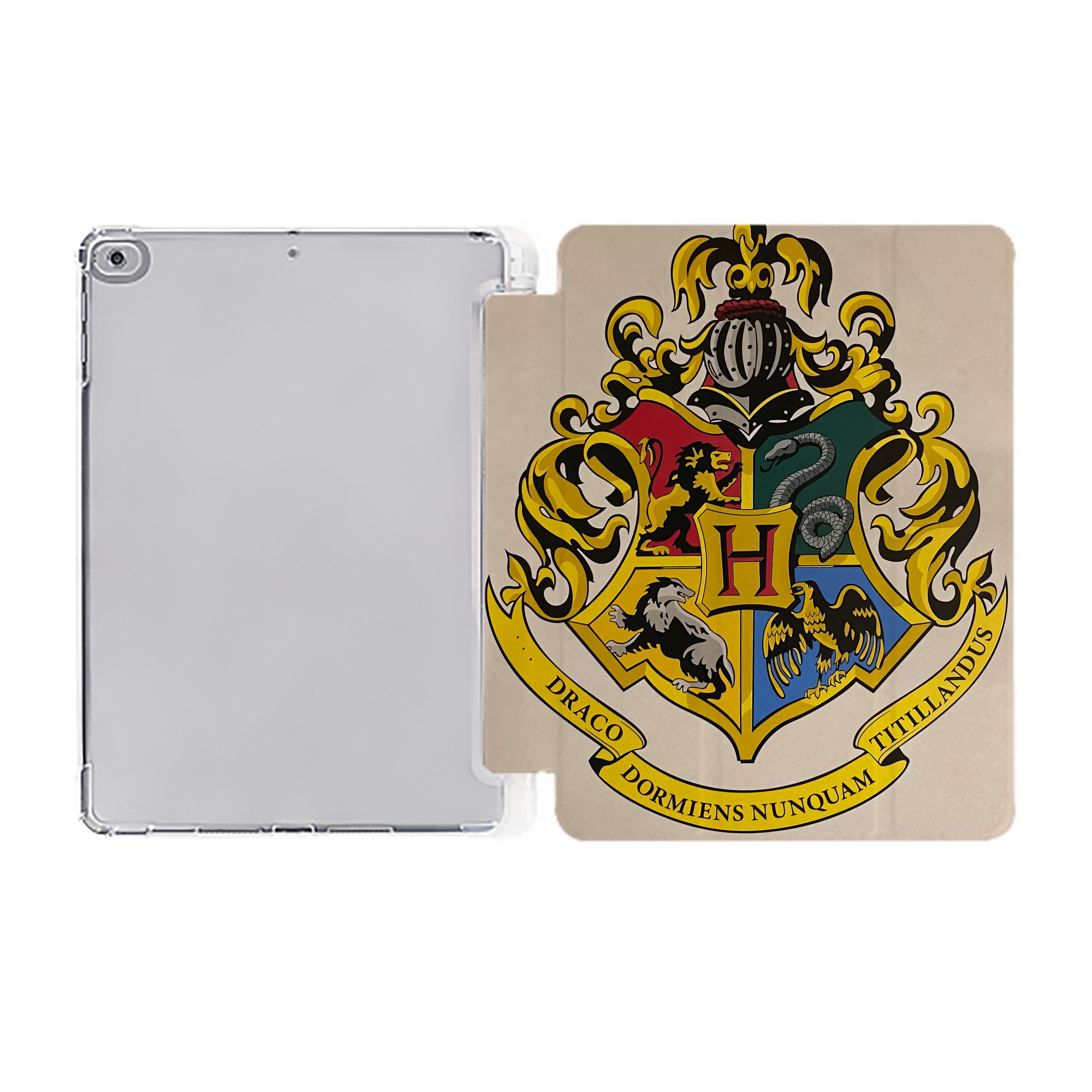 （画像用） Harry Potter ハリー・ポッターシリーズ IPad ケース ペン収納付き 三つ折りスタンド PUレザー×シリコン 対応機種9.5/10.5/10.9インチ